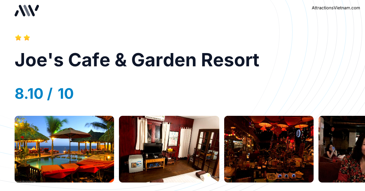 Joe's Cafe & Garden Resort Mui Ne, Vietnam
